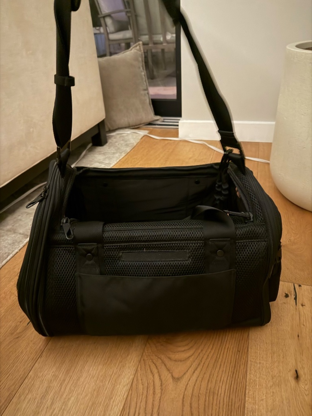 Dagne Dover Kyoto Pet Carrier bag - Onyx (Black), size L - Picture 10 of 11